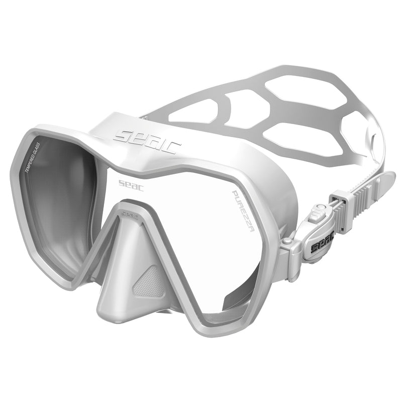 Seac Purezza Mask - Antifog in White - view 2