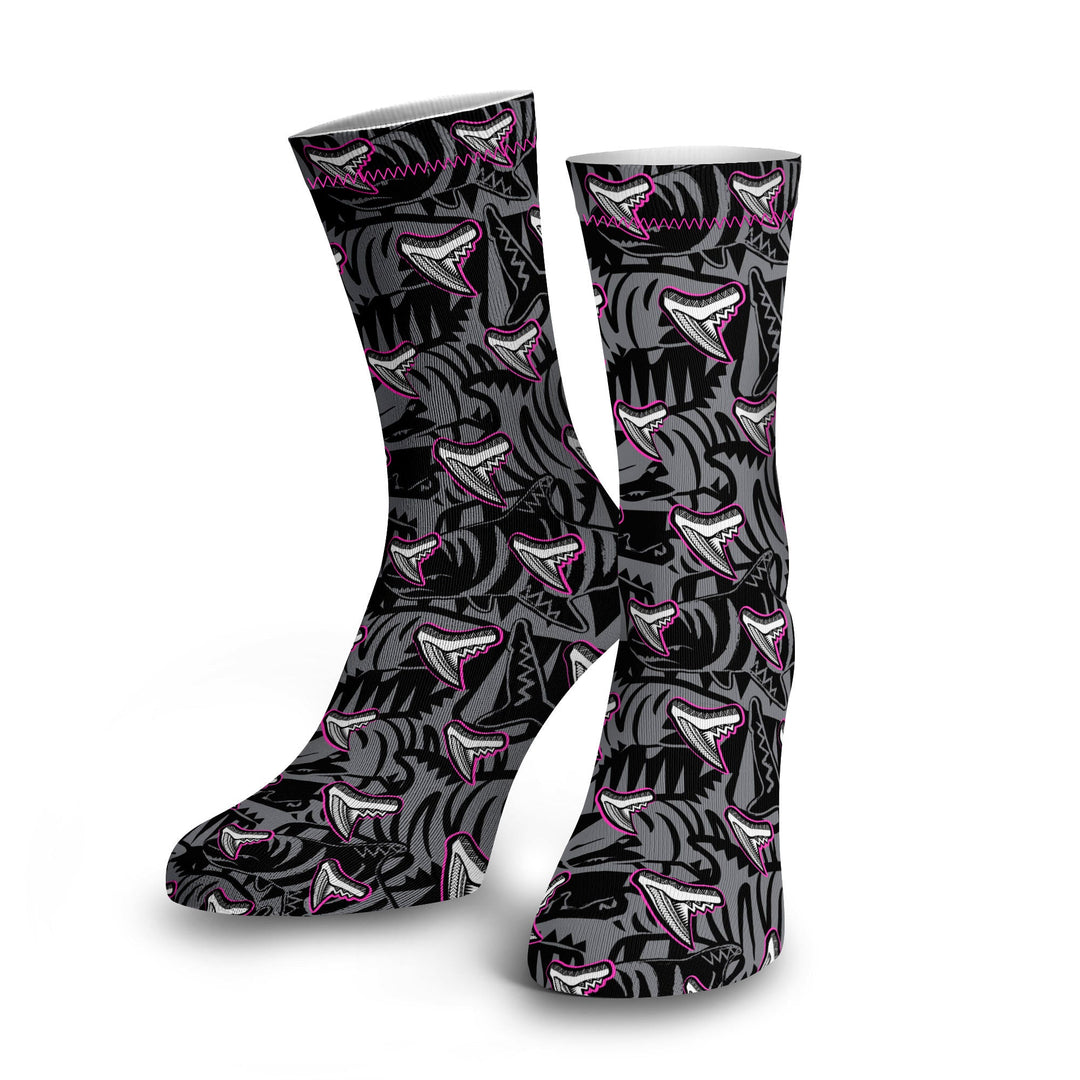 Eco-Friendly Tiger Shark Tribal Dive Socks