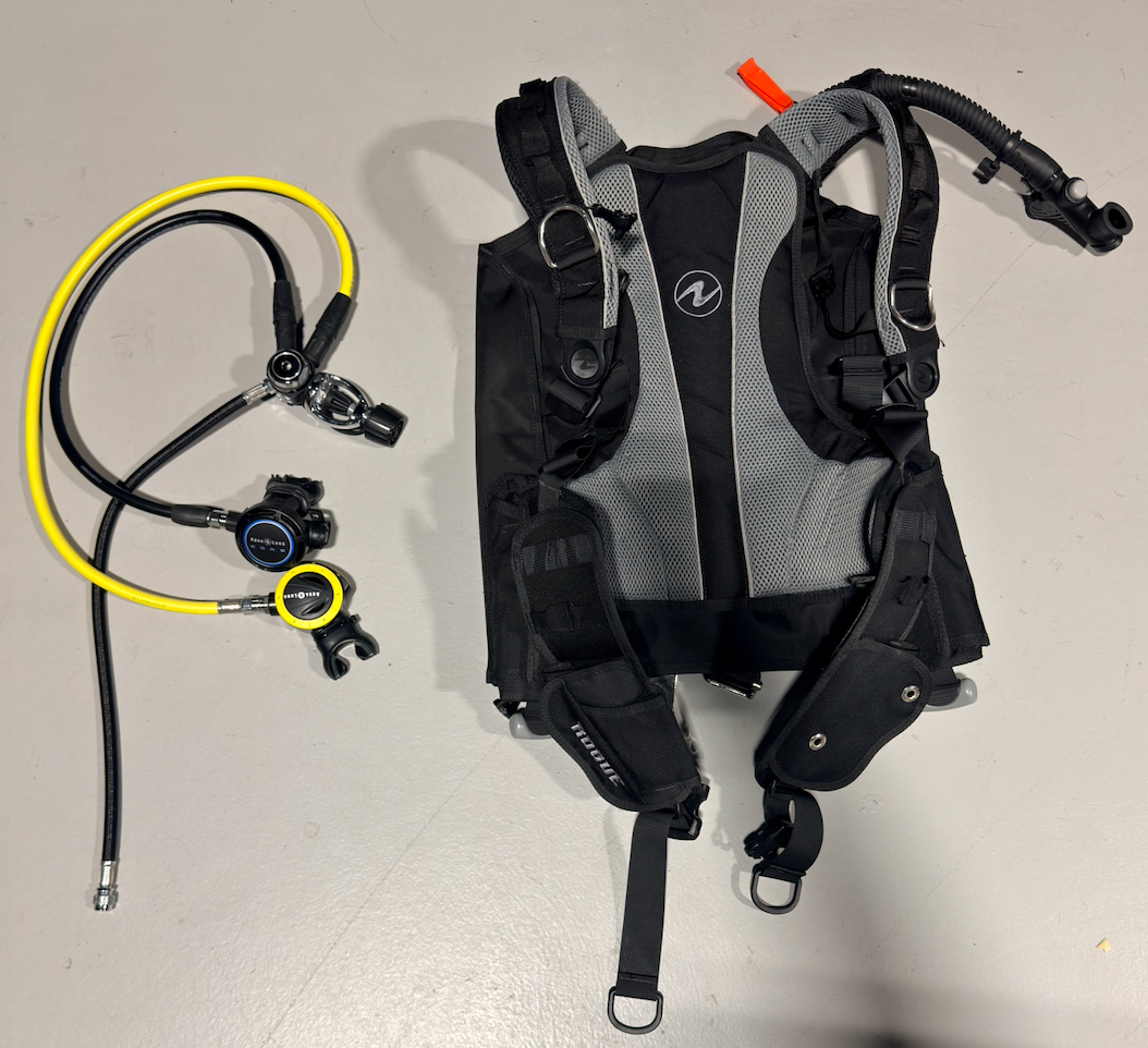 Used Aqualung Rouge BCD w/ Aqualung Core and ABS Octo
