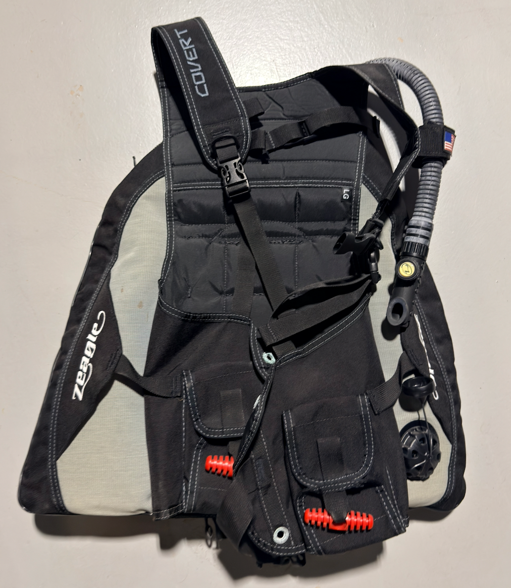 Used Zeagle Covert Travel BCD - Large