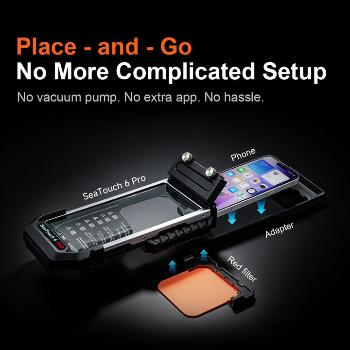 SeaTouch 6 Pro touchscreen at depth