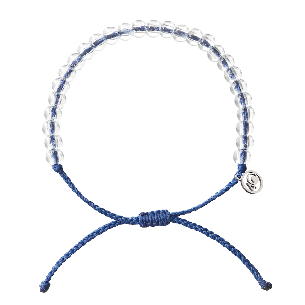 4ocean Signature Beaded Bracelet in blue