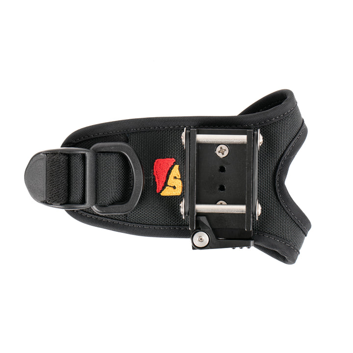 Dive Rite Soft Handmount with QRM receiver, front view