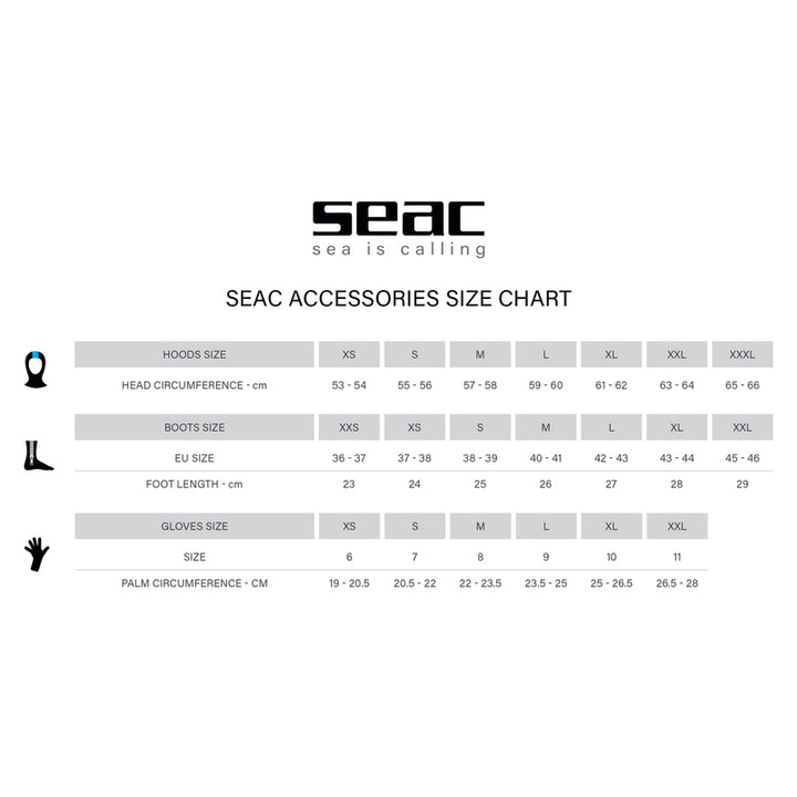 Seac Standard hood back view