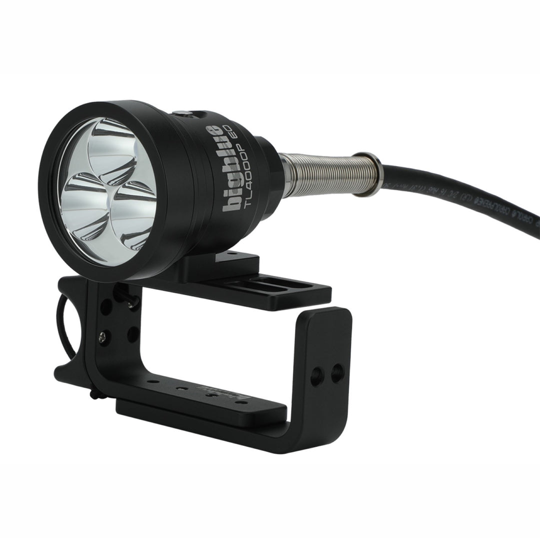 Bigblue Lighthead for TL4000P EO Black with AJGHA01C (LH-TL4000P-EO-BK-AJGHA01C)