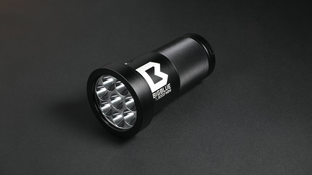 Bigblue 8,000 Lumen Narrow Beam Mini Technical Light (TL8000P-Mini)