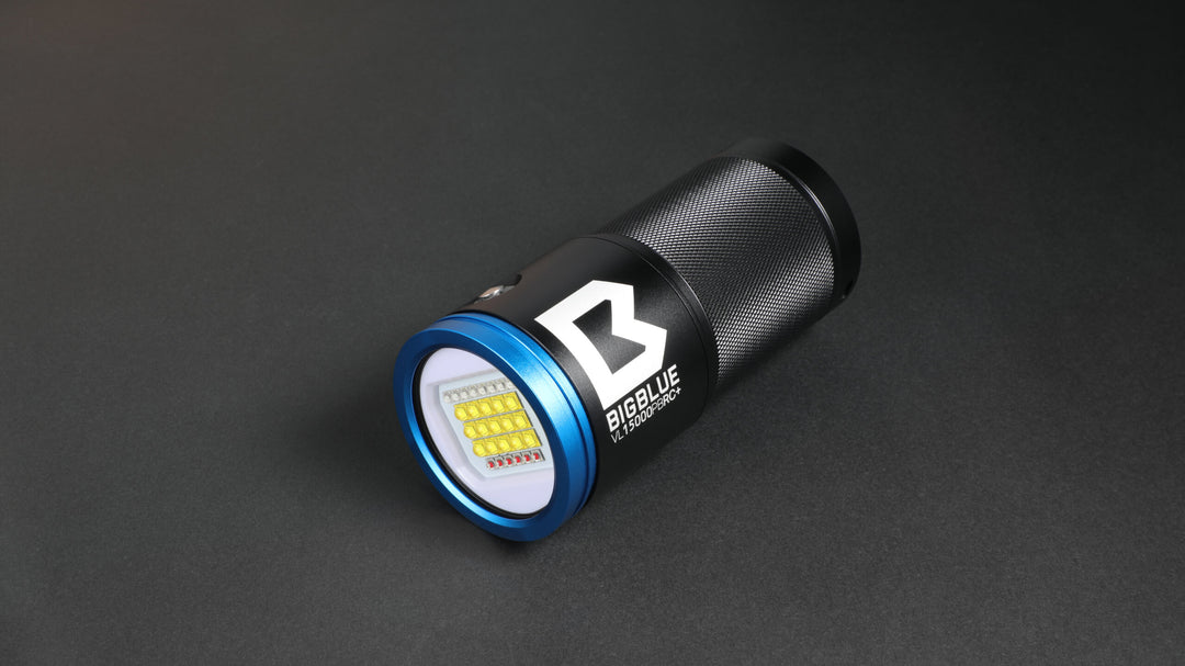 Bigblue 11,000 Lumen Video Light Tri Color RC-Ready w Protective Case (VL15000PB-RC-PLUS-P)