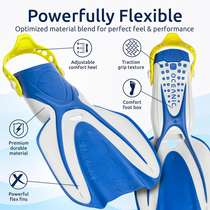 Youth Snorkeling Set - Fin Features