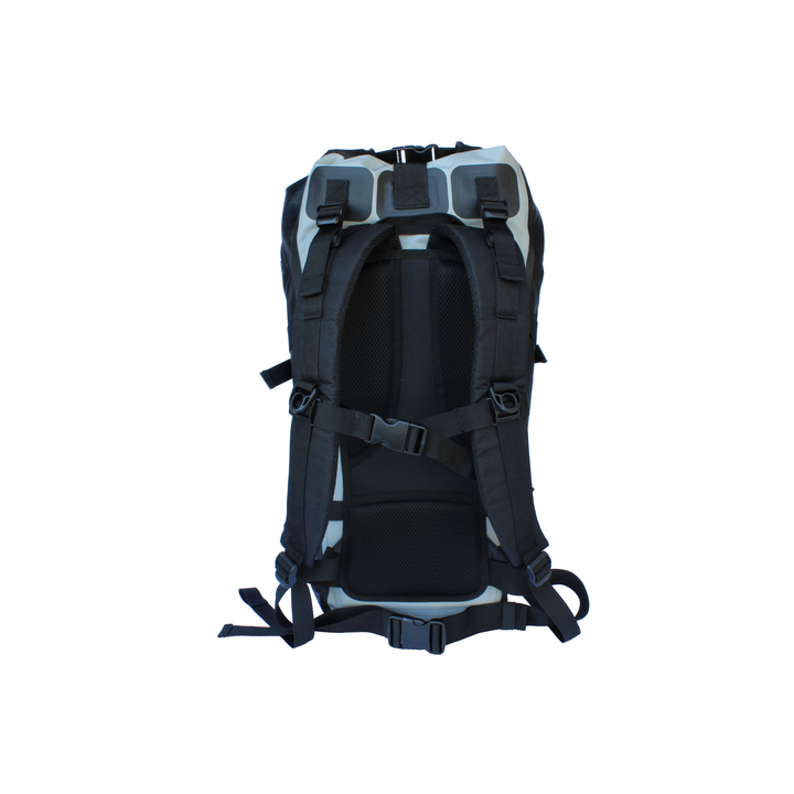 Argos Dry Gear XL Dry Bag - back view with padded straps