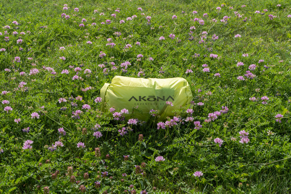 Akona Luxor dry bag in use
