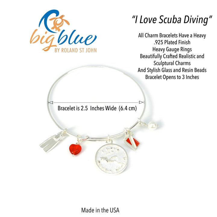 Roland St John scuba diving bracelet lifestyle shot