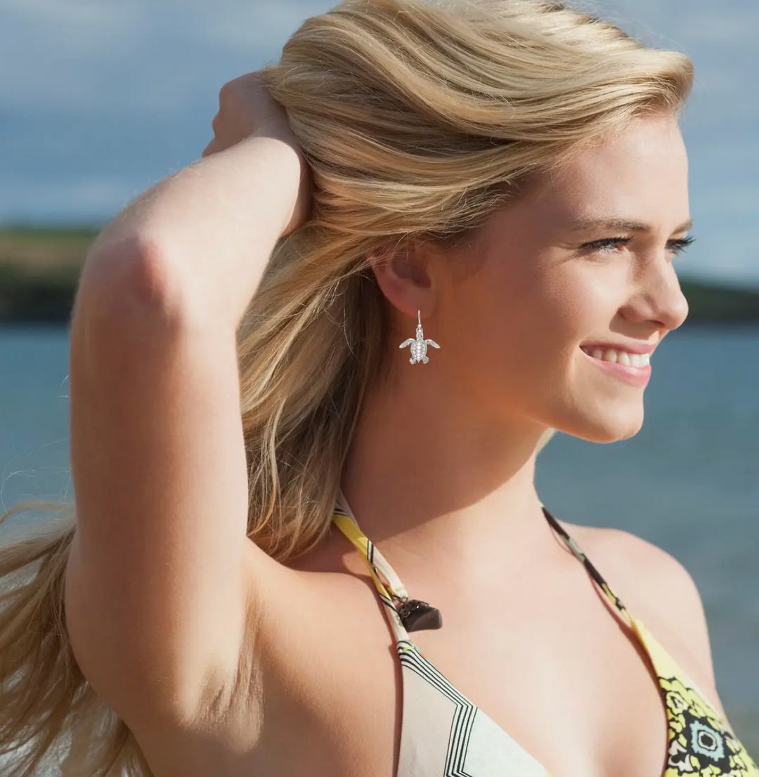 Hatchling Sea Turtle Ear Rings