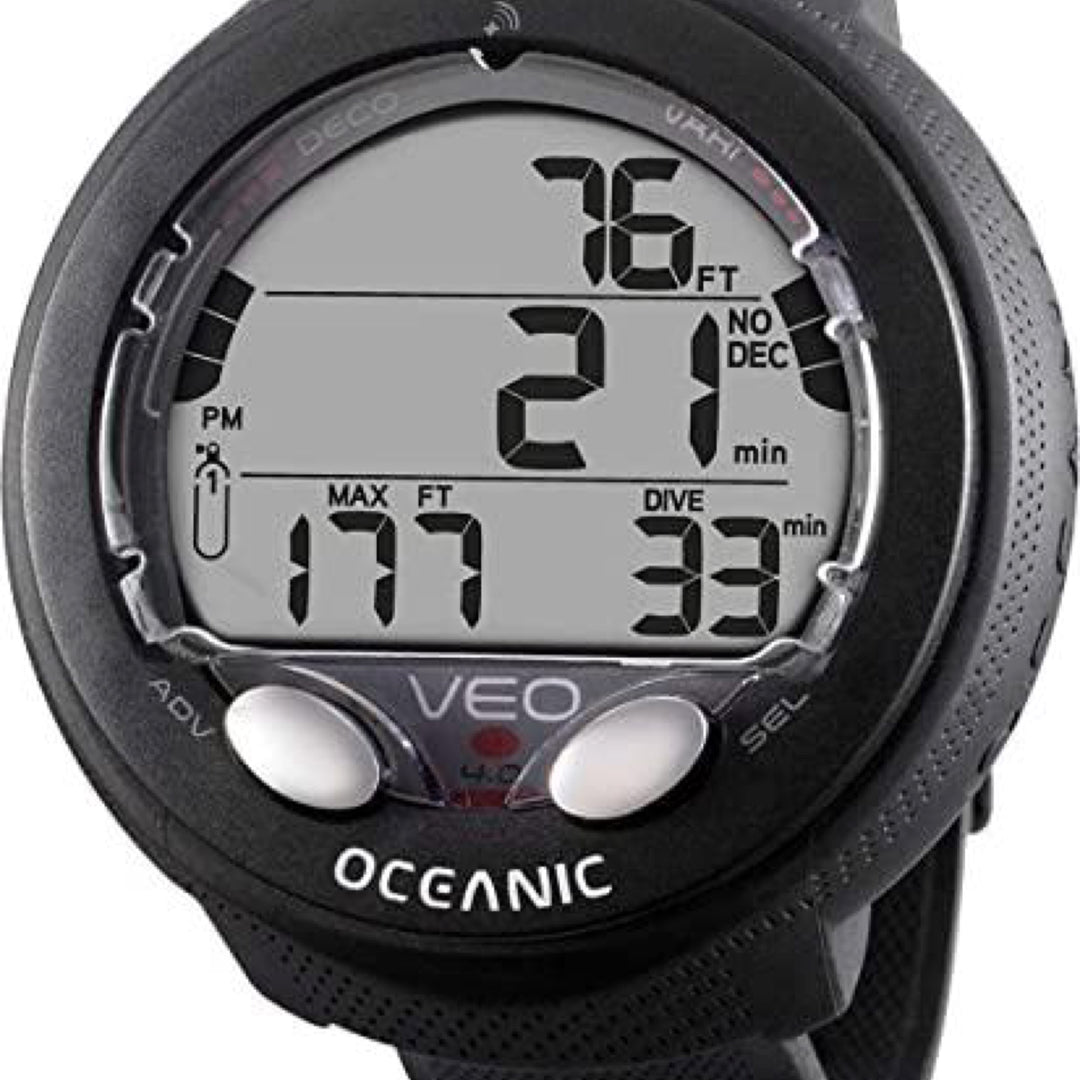 Oceanic VEO 4.0 wrist dive computer for recreational nitrox diving