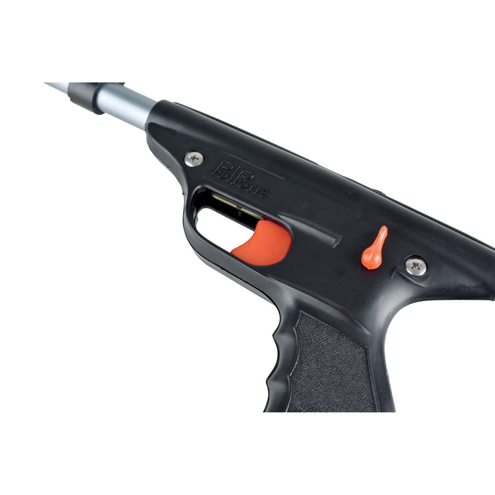 Seac Polpone sling speargun trident tip and grip detail