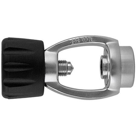 Marine Sports spin-on DIN to yoke converter for tank valve adaptation