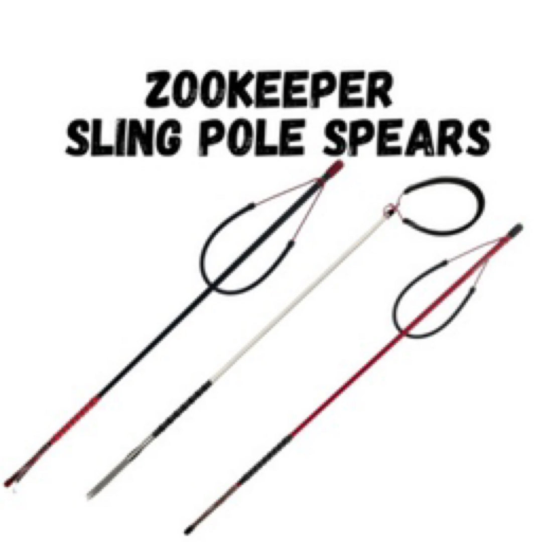 ZooKeeper Lionfish Predator sling pole spear with built-in containment