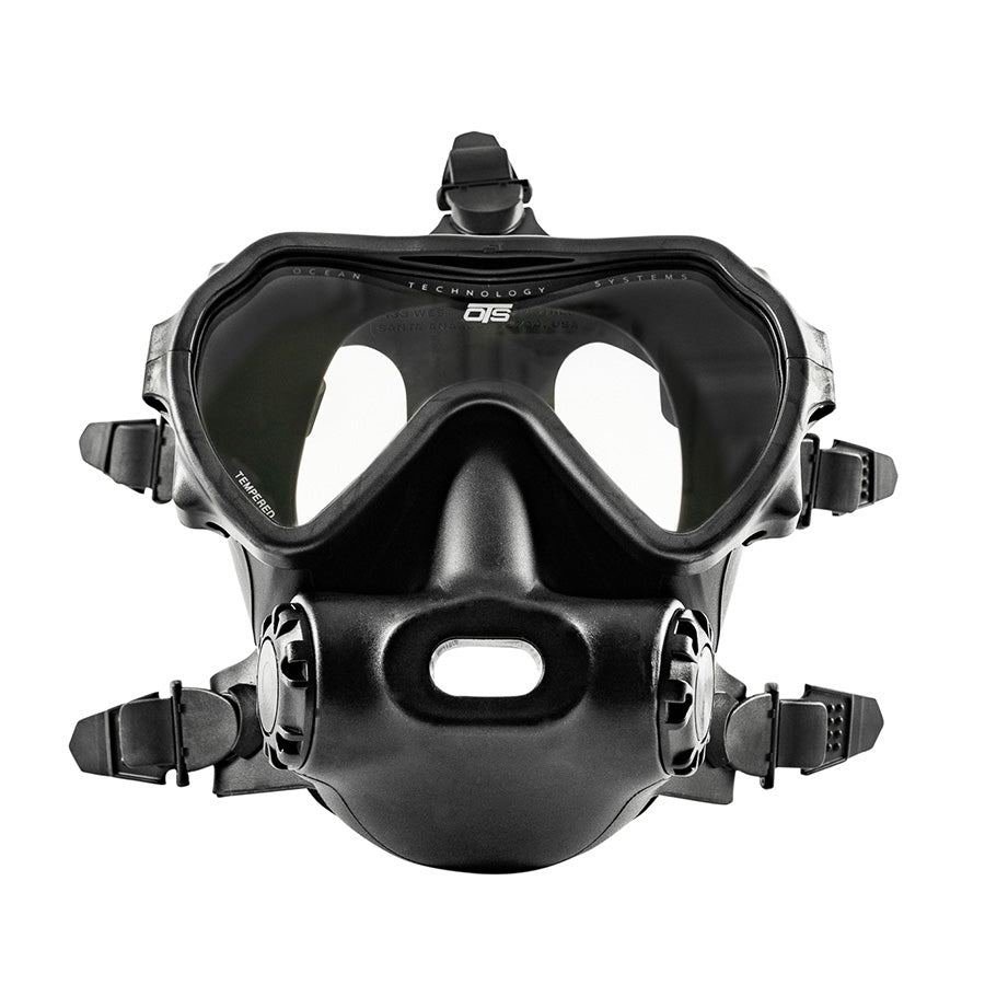 OTS Spectrum full face scuba mask with Buddy Phone and panoramic lens