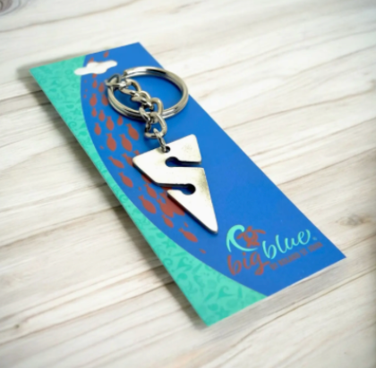Line Arrow Keychain