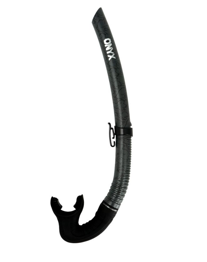 Sherwood Onyx semi-dry snorkel with splash guard