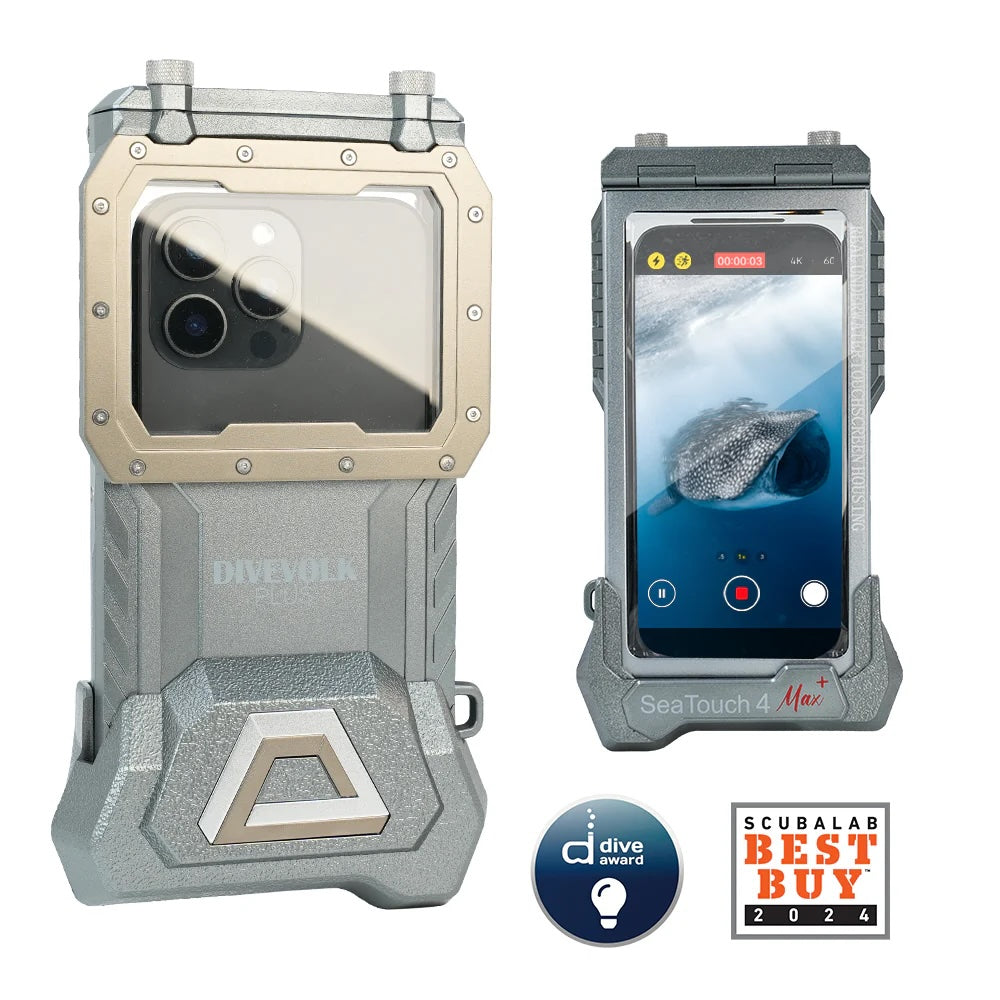 DiveVolk Seatouch 4 Max Plus Underwater Smartphone Housing