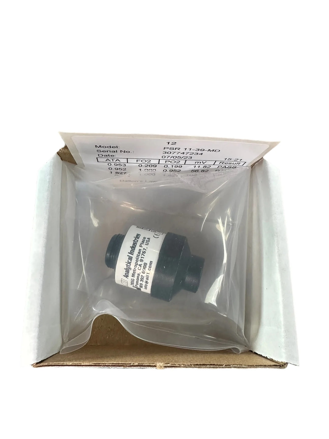 Dive Rite O2 Sensor Cell