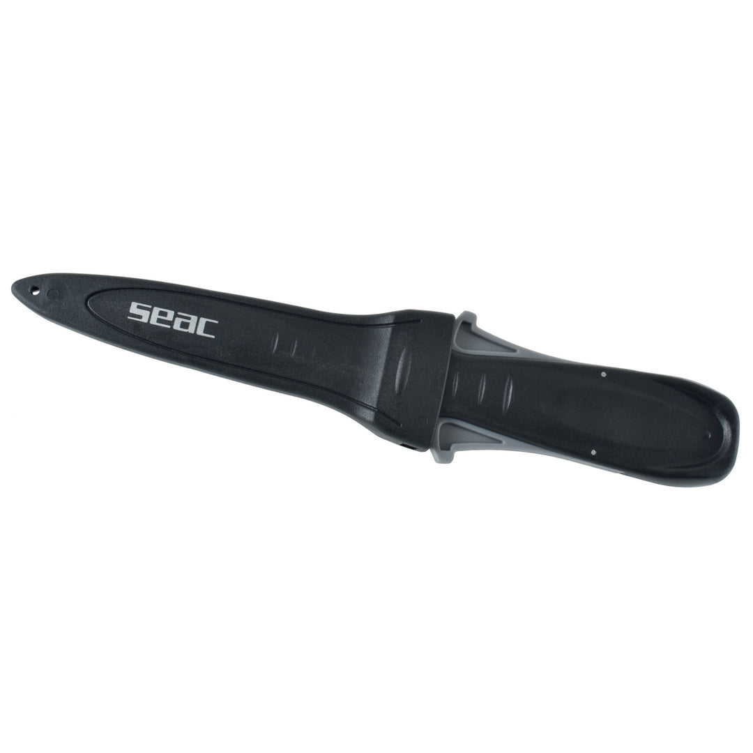 Seac Sharp knife blade and serrated edge detail