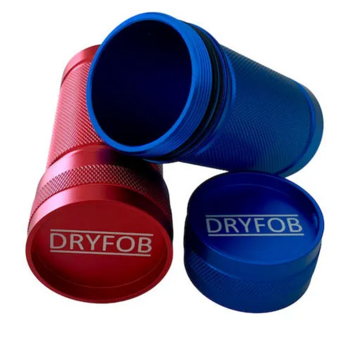DryFob waterproof car key container for scuba diving and water sports
