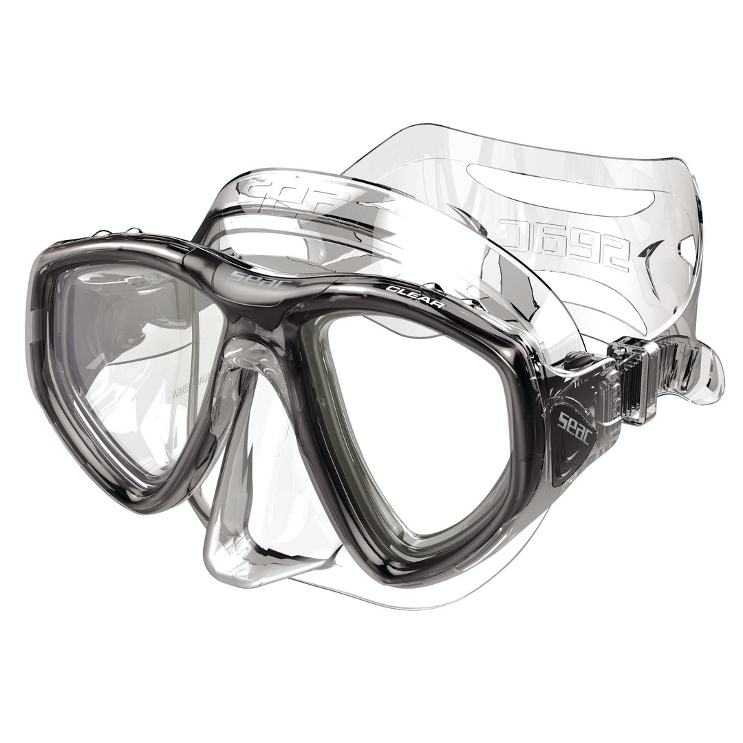 Seac Clear anti-fog mask color variants