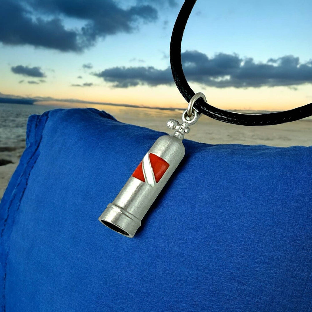 Scuba Tank Necklace 18"