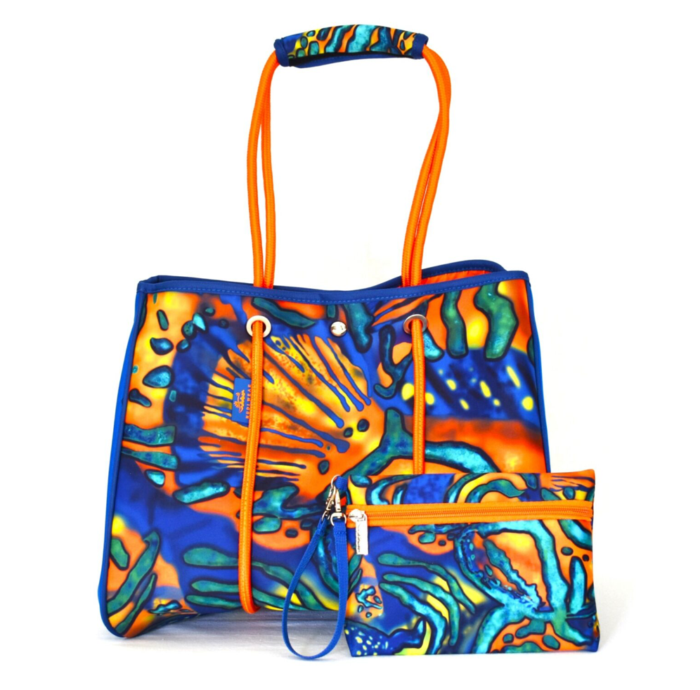 Nudi Wear Neoprene Tote with Clutch