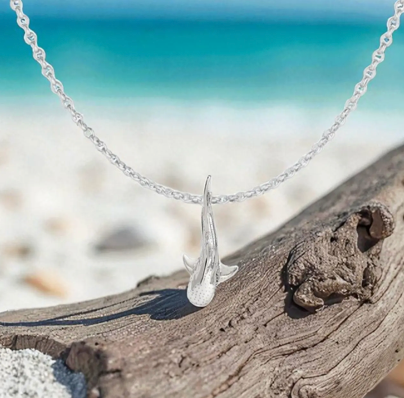 Mini Whale Shark Necklace 18"