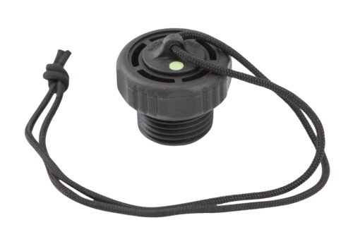 XS Scuba plastic DIN plug protecting first stage port threads
