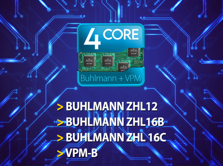 Ratio IX3M 2 Tech+ side profile and button layout