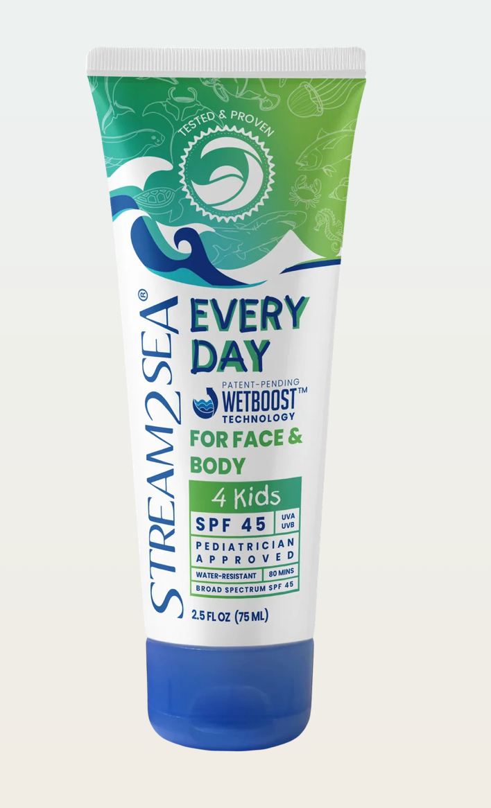 Stream2Sea Every Day Mineral Sunscreen for Kids reef-safe formula