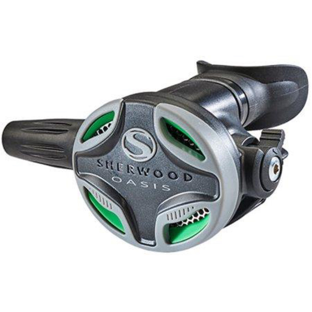 Sherwood Oasis Pro balanced diaphragm regulator with Enviro-Seal design