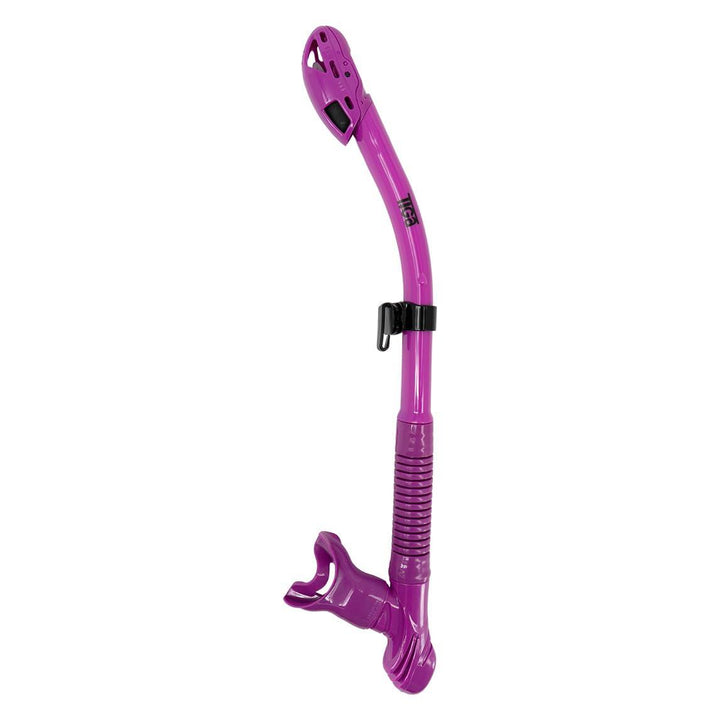 Sherwood Tiga dry snorkel with dry-top valve and flexible lower section