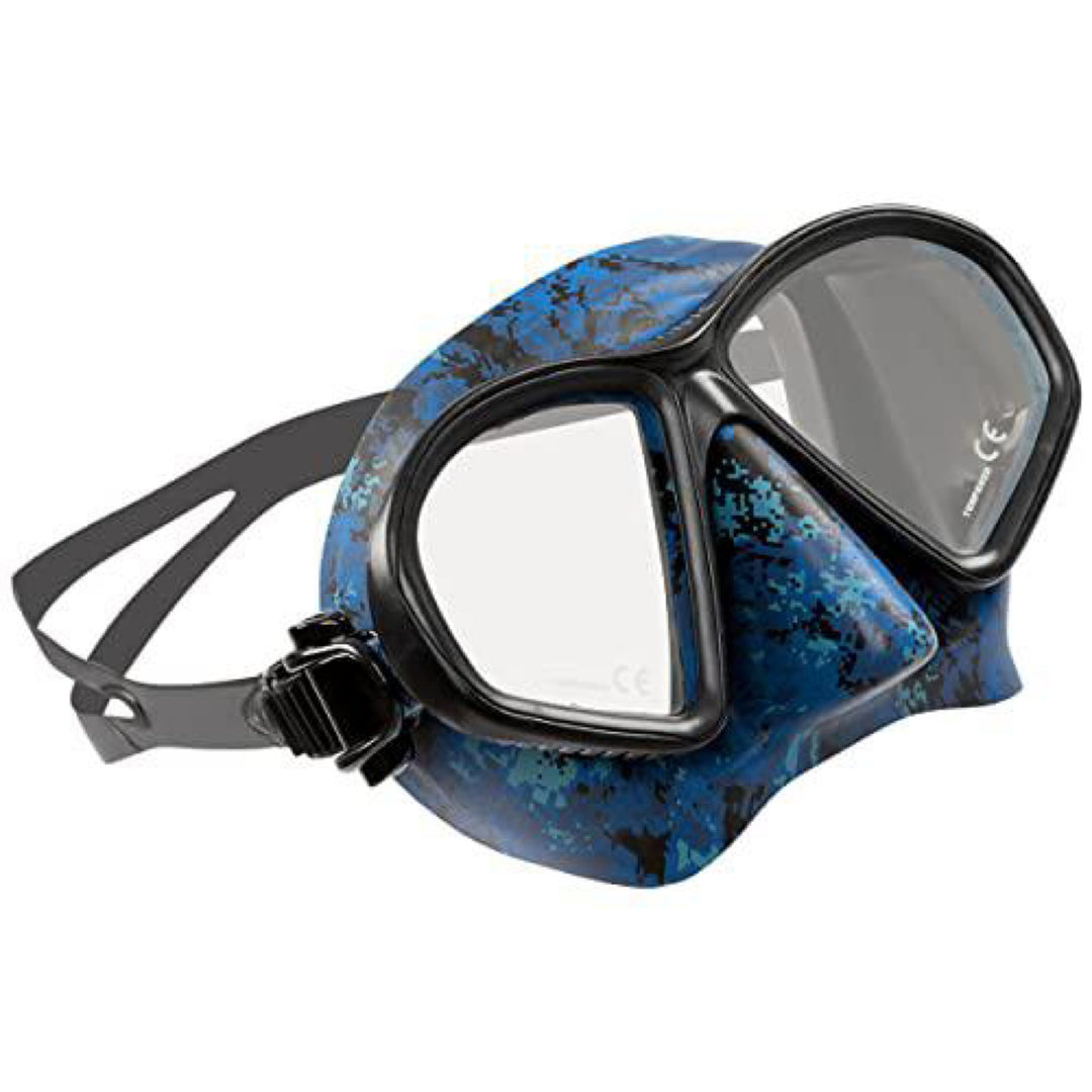 Oceanic Predator classic twin-lens dive mask with traditional frame