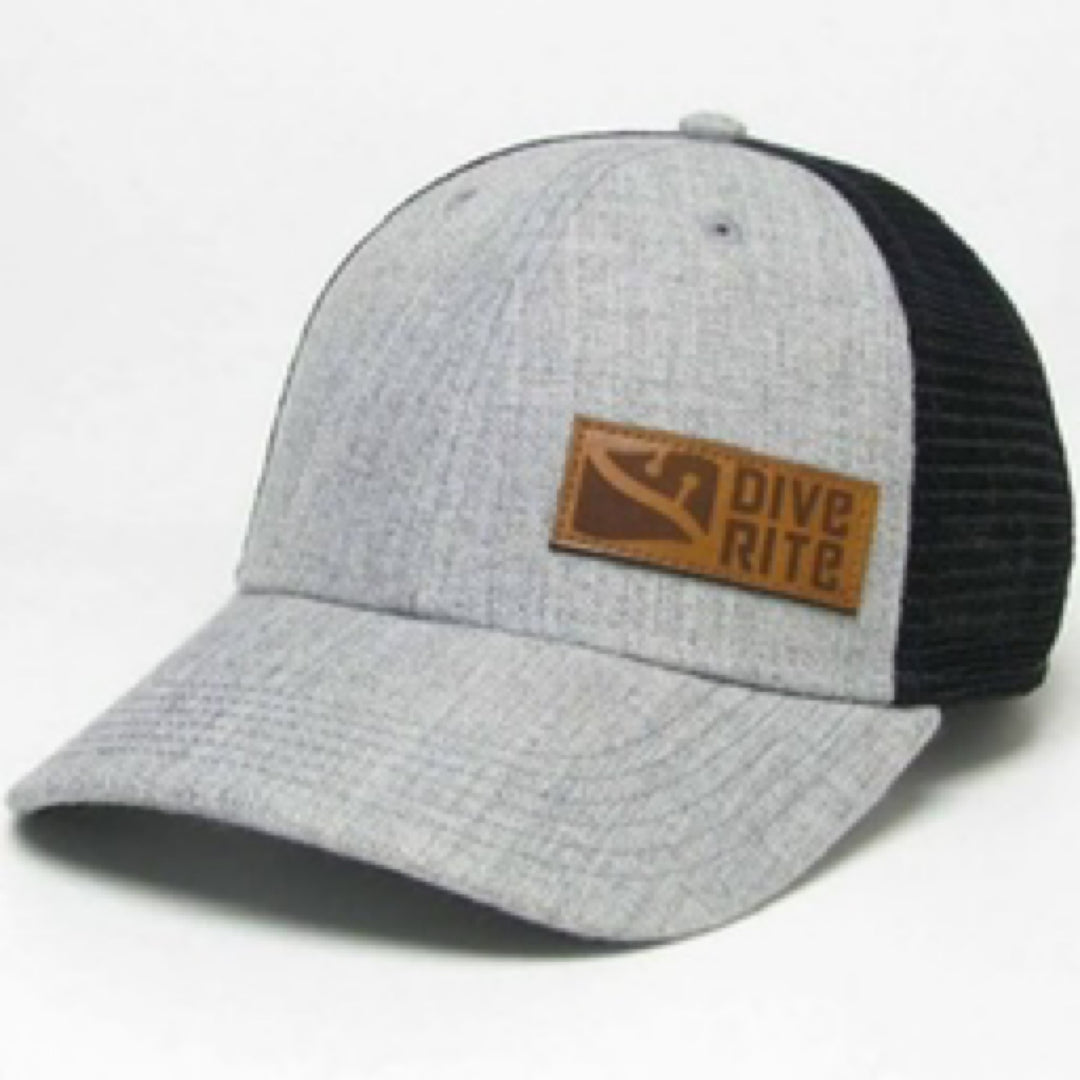 Dive Rite SnapBack Cap - Leather Patch