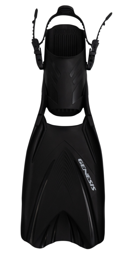 Genesis Icon open-heel fin with traditional blade for efficient thrust