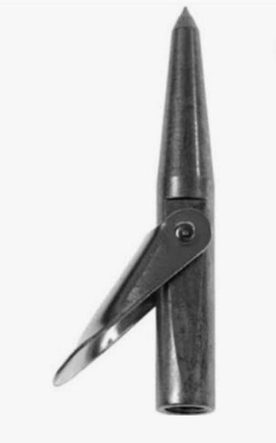 Marine Sports single stainless steel barb tip for spear shafts