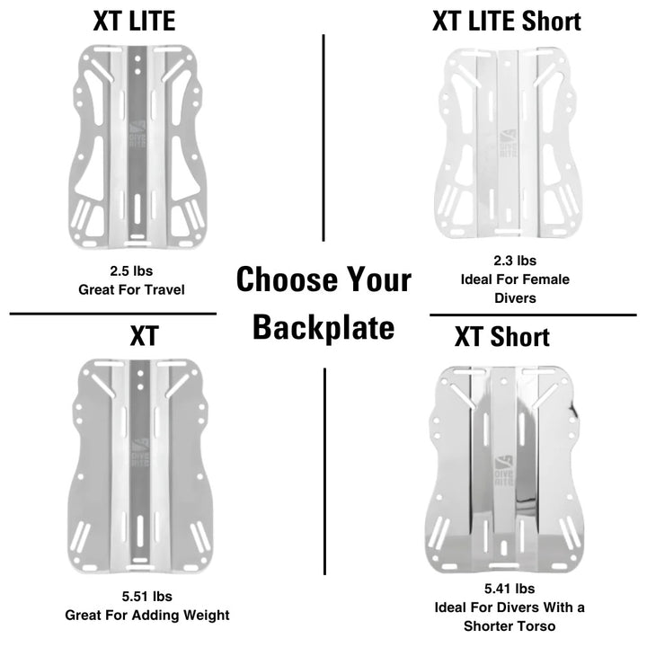 Dive Rite Transplate Doubles Package