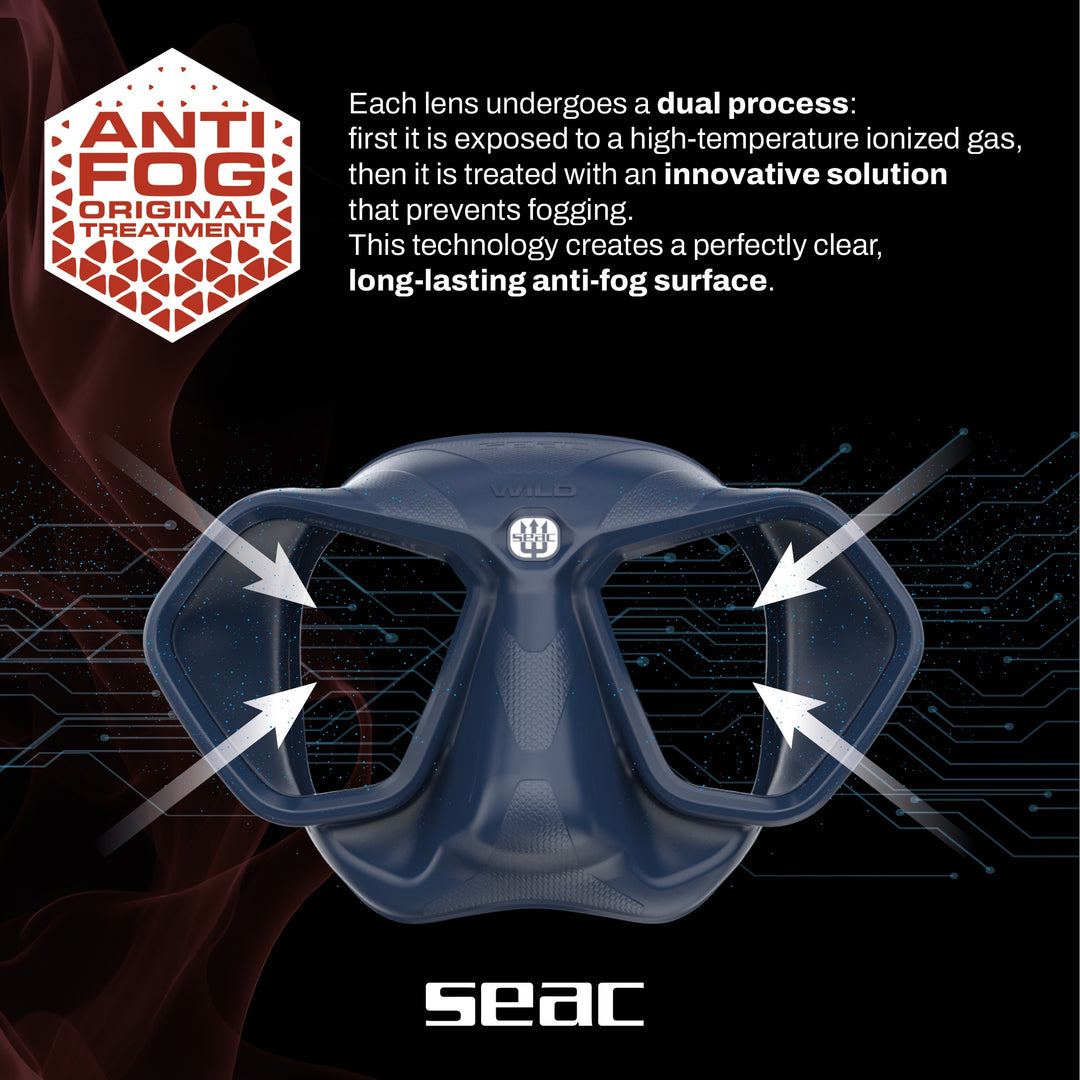 SEAC Wild Mask - No Fog Technology
