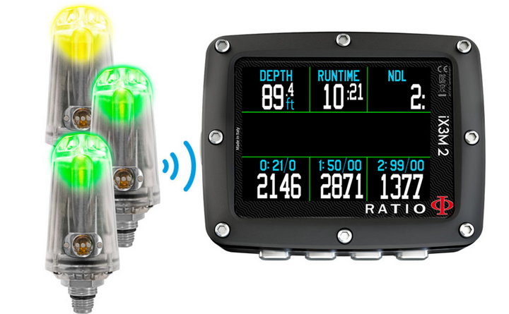 Ratio IX3M 2 Tech+ Scuba Diving Computer