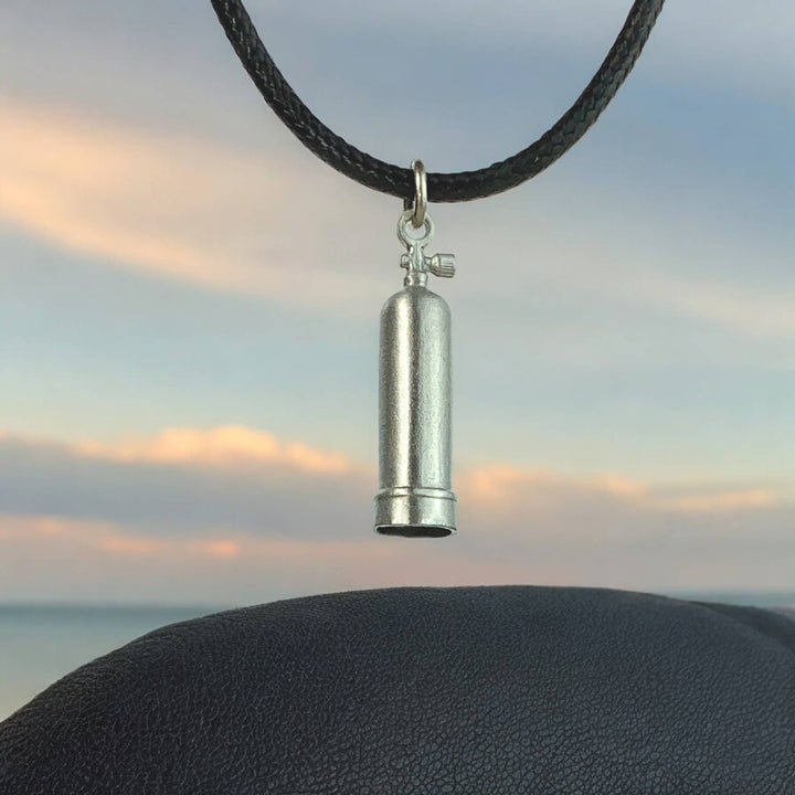 Scuba Tank Necklace 18"
