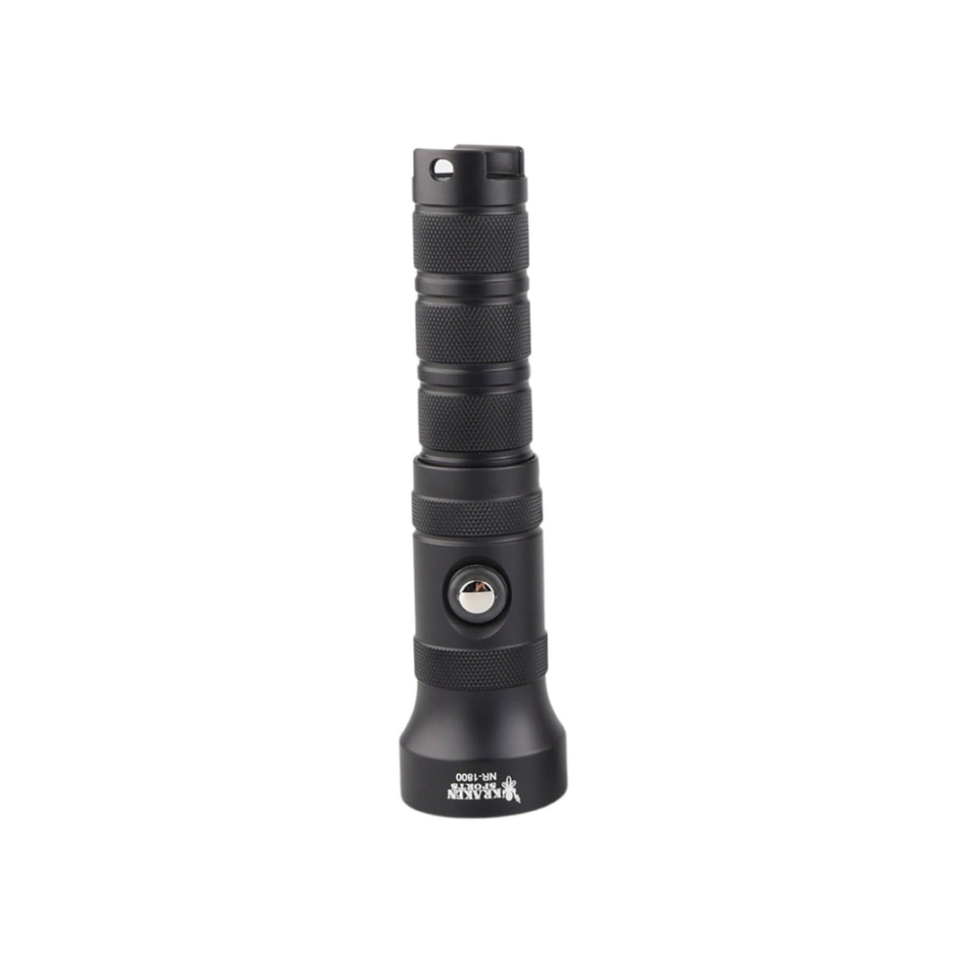 Kraken NR-1800 1800-lumen underwater dive light rated to 330 feet