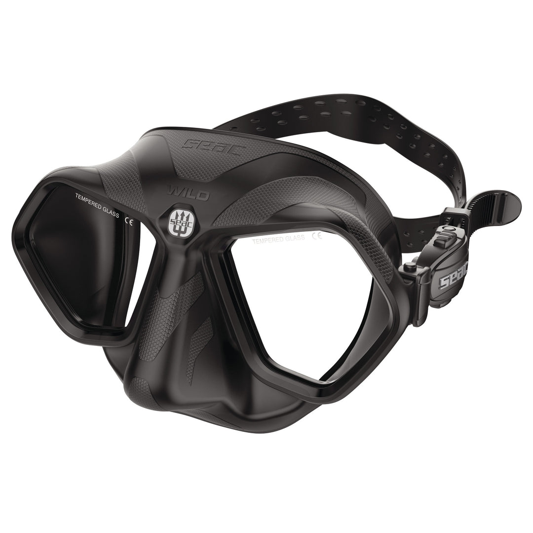 SEAC Wild mask lens and skirt profile detail