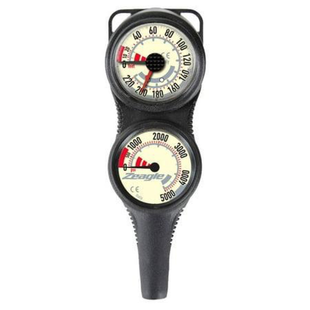 Zeagle Combo 2 dual-gauge console with SPG and depth gauge