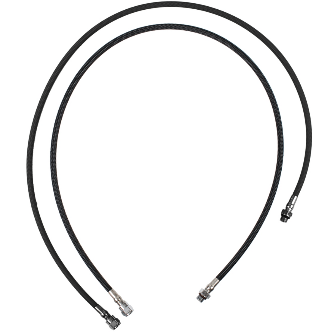Dive Rite AirFlex braided high-pressure hose for SPG routing