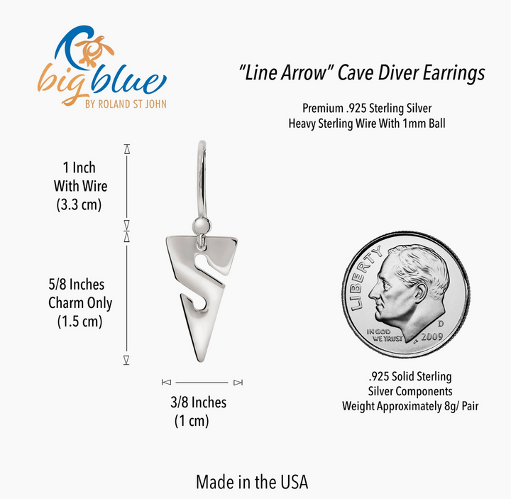 Line Arrow Earrings