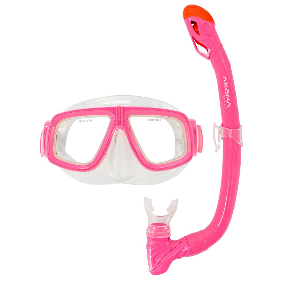 Akona Junior Sport Mask/Dry Snorkel Set